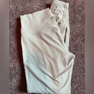 LULULEMON PASTEL/CREAMY MINT ALIGN LEGGINGS SIZE 10 “25